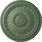Ekena Millwork Brunswick Ceiling Medallion (Fits Canopies up to 4 1/2"), 27"OD x 2 1/2"P, Athenian Green CM27BRAGF - alternate 1
